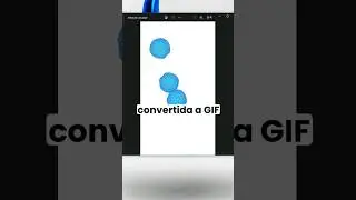 ¡Pasa tu animación de MP4 a GIF! 🖱️ #viral #mp4 #gif #animación #tutorial