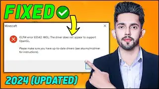 How To Fix Minecraft GLFW Error 65542 WGL The Driver Does Not Appear To Support OpenGL T Launcher