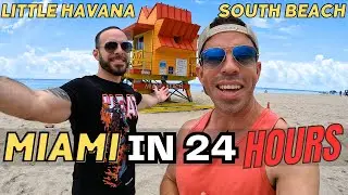 24 Hours in MIAMI - Check out South Beach & Little Havana