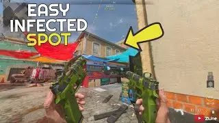 Best Working Hiding Spot For Infected On MERCADO LAS ALMAS | Modern Warfare II Glitches