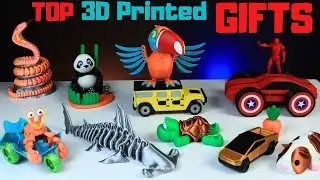 TOP 25 COOL Things to 3D Print for GIFT