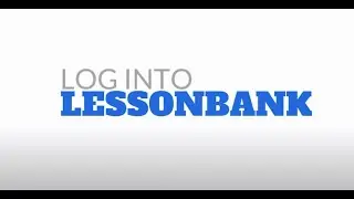 Lessonbank: Teacher Login