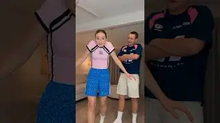 JASMIN FINALLY TRIED IT! 🤣💕 - #dance #trend #viral #couple #funny #shorts