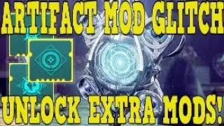 DESTINY 2 | NEW ARTIFACT MOD GLITCH! - UNLOCK 13 MODS FOR WAYFINDERS COMPASS ARTIFACT!!!