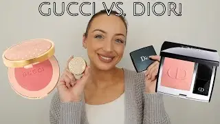 Gucci Luminous Matte Beauty Blush vs. Dior Rouge Blush!