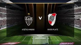 ATLÉTICO MG  X RIVER PLATE LIBERTADORES PES 2017 PATCH 2025