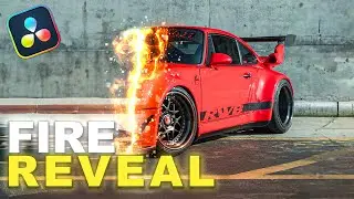 Fire REVEAL Effect - DaVinci Resolve