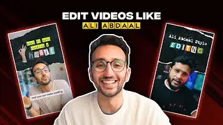 Edit Your Reel Videos Like Ali Abdal in Premiere Pro