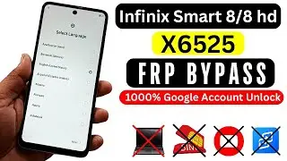 Infinix Smart 8/8 hd (X6525) Frp Bypass Without Pc - No YouTube - No Xshare -  Google Account Bypass