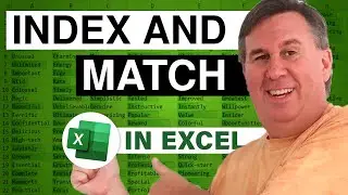 Excel - Master VLOOKUP and INDEX: Boost Your Excel Skills with Advanced Functions! - Episode 486