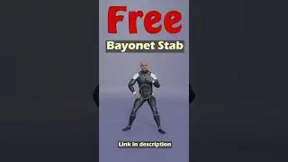 Bayonet Stab. Free Mixamo animation for Daz Studio's Genesis 9