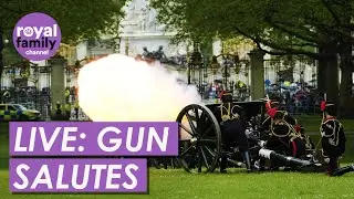 LIVE: Gun Salutes Mark Second Anniversary of King Charles' Accession