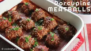 SAVING Money Never Tasted So Good: Easy Budget Porcupine Meatballs