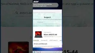 How to Download and Install NitroSense #AcerSupport