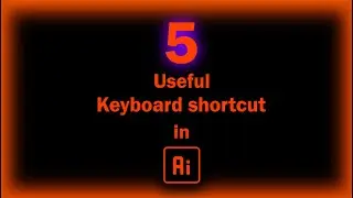 5 necessary keyboard shortcuts to speed up your workflow with Illustrator