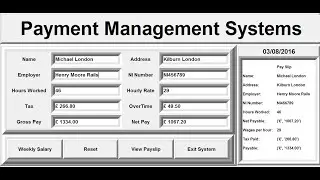 How to Create a Payroll Inventory Management System in Python - Tutorial 2 of 2