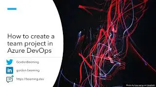 How to create a team project in Azure DevOps