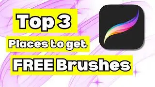 3 Best Places to Find FREE Procreate Brushes