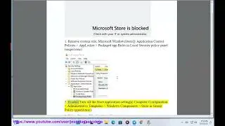 Fix Microsoft Store blocked by administrator in Windows 11 (2023 Updated)