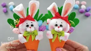 🐇 ПАСХАЛЬНЫЙ КРОЛИК В МОРКОВКЕ 🥕 EASTER RABBIT IN A CARROT 🐇