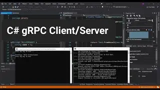 C# gRPC Client/Server  in .Net Core (Visual Studio)