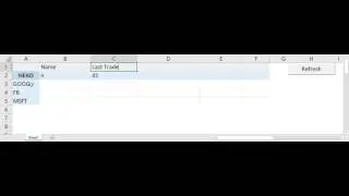 How to Pull Stock Info from Yahoo Finance on Excel Spreadsheet Using Our Custom Excel File