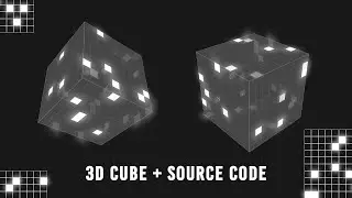 3d Cube Animation with Html CSS & Javascript + Source Code