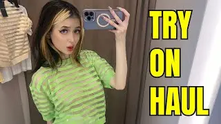 See-Through Try On Haul | Transparent Lingerie and Clothes | Try-On Haul At The Mall