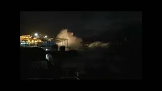 Мощный шторм 26.11.23 на всем черноморском побережье