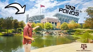 Fishing The TOUGHEST College Pond In America! (Texas A&M Campus Pond)