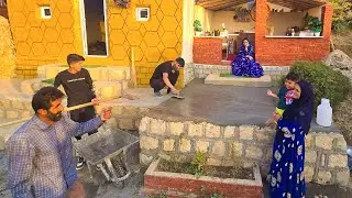 Rescuing Goats from the Mountain at Night | Amir and her family's kitchen platform adventure