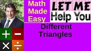 Different Triangles