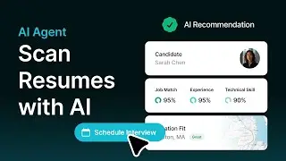 Introducing the Resume Screener Agent | AI Agent | Glide Apps