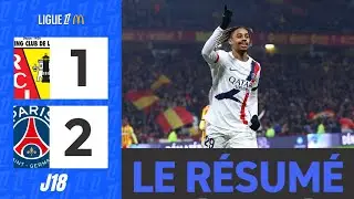 Lens PSG | 1-2 | Le Résumé | Ligue 1 2024-25 | psg lens