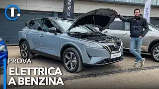 Nuova Nissan Qashqai IBRIDA E-Power | La prova dellELETTRICA che va a BENZINA