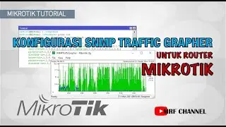 Konfigurasi SNMP Traffic Grapher untuk Router Mikrotik - Real Time Traffic Monitoring