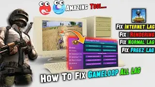 How Fix Gameloop\TGB Internet Lag Problem and Low Fps | Gameloop and PUBG Emulator ULTIMATE Lag fix