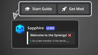 Send a Message when server member clicks a button | Sapphire Discord Bot 2024