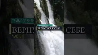 Вернутся в себя через осознанность / часть 3 #шортс