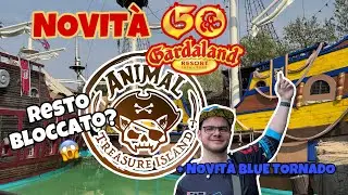 BLOCCATO su ANIMAL TREASURE ISLAND | Novità Gardaland 2025 + Novità Blue Tornado | 98MegaPixel