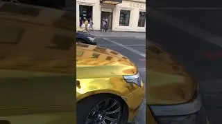 Golden BMW