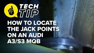 How To Find The Audi S3 Jacking Points (2015-2020 Audi MQB A3, S3, RS3, TT)