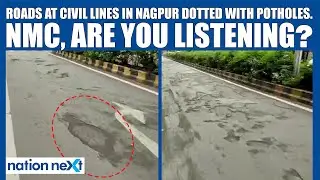 With potholes everywhere, this video shows Nagpur’s sorry state of affairs. NMC, are you listening?
