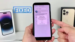 How to FIX Unable to Verify Security Response Error iOS 16.4.1 (a)