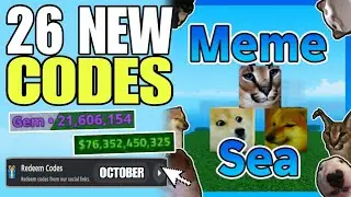 *NEW CODES* ROBLOX MEME SEA CODES 2024 OCTOBER | MEME SEA CODES | MEME SEA CODE