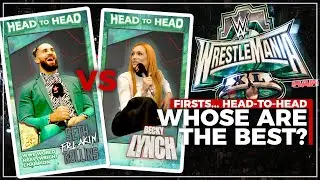 WWEs Seth Freakin Rollins vs Becky Lynch... WHOSE firsts are THE BEST 🤔1️⃣🏆