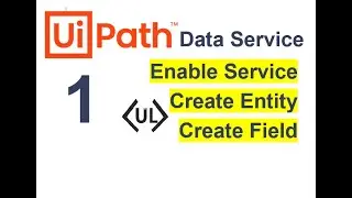 Enable UiPath Data Service in UiPath Orchestrator | Create Entity in UiPath Data Service | Field