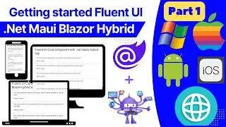 getting started with fluent ui in .net maui blazor hybrid app