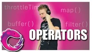 RxJS OPERATORS LIKE map() OR throttleTime() | RxJS TUTORIAL
