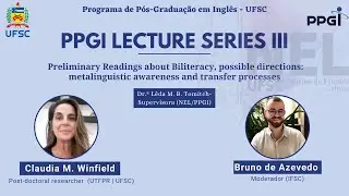 PPGI Lecture Series III: Dra. Claudia M. Winfield